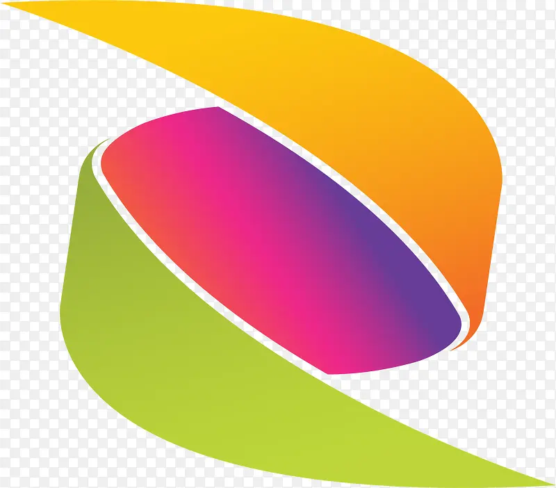Z型彩色logo设计商标