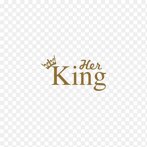 国王英文艺术字