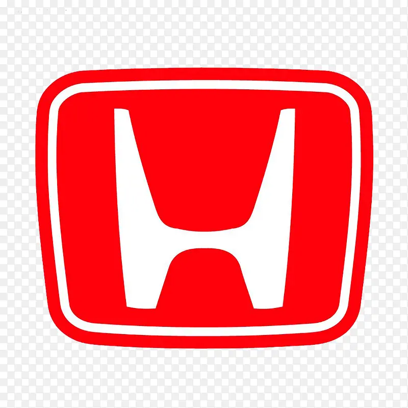 红白色东风本田logo