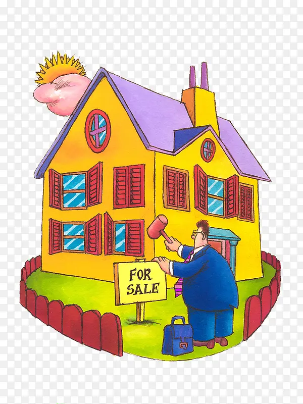 漫画买卖房子