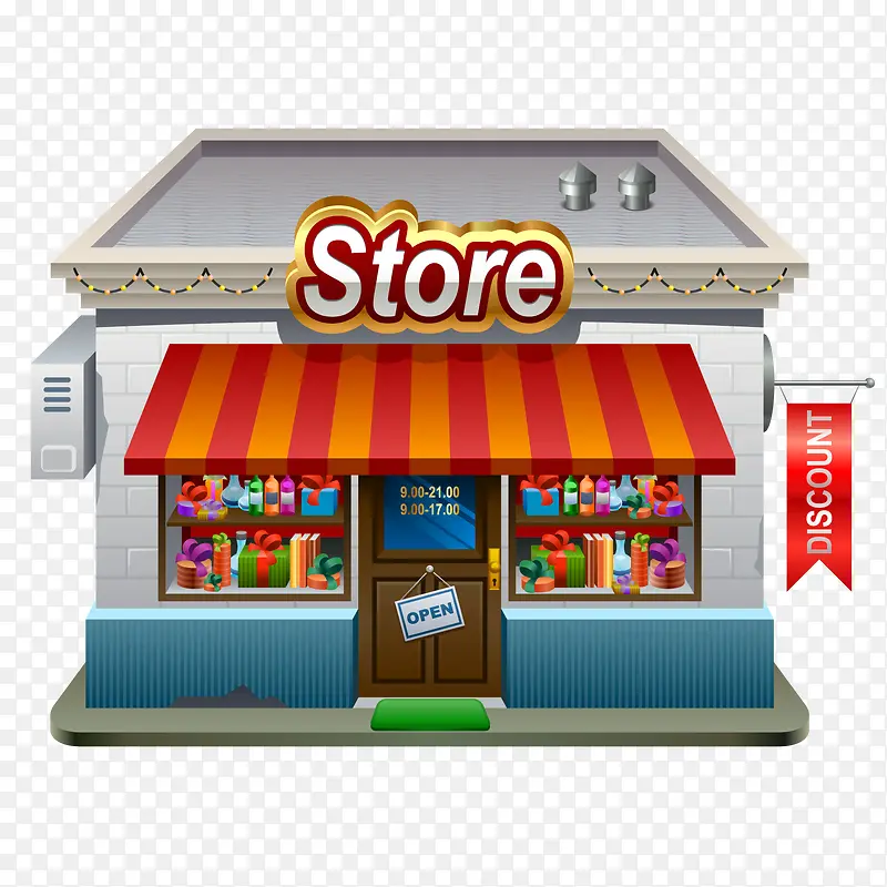 矢量小卖店