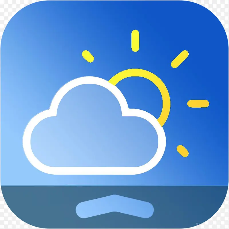 手机简易天气天气logo图标