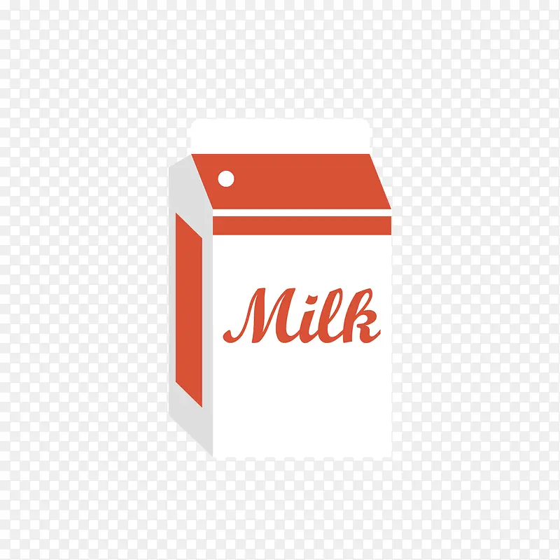 红色奶盒
