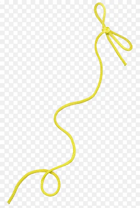 黄色绳子