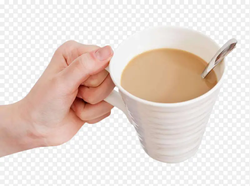 手拿咖啡杯实物图PNG