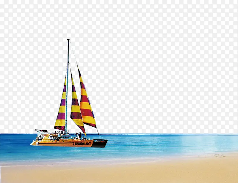 海上帆船
