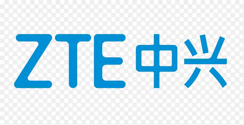 ZTE中兴蓝色logo