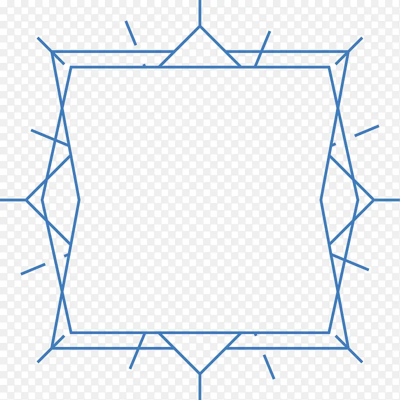 简约线条样式边框纹理