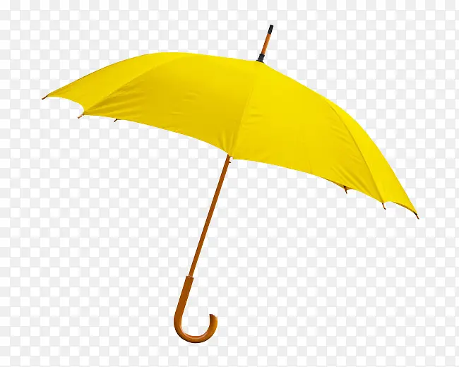 黄色时尚雨伞