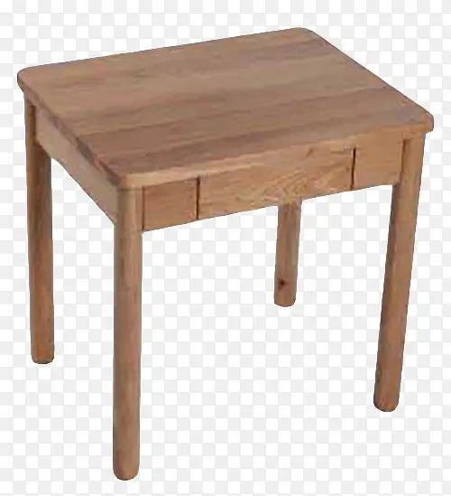 木色床头桌