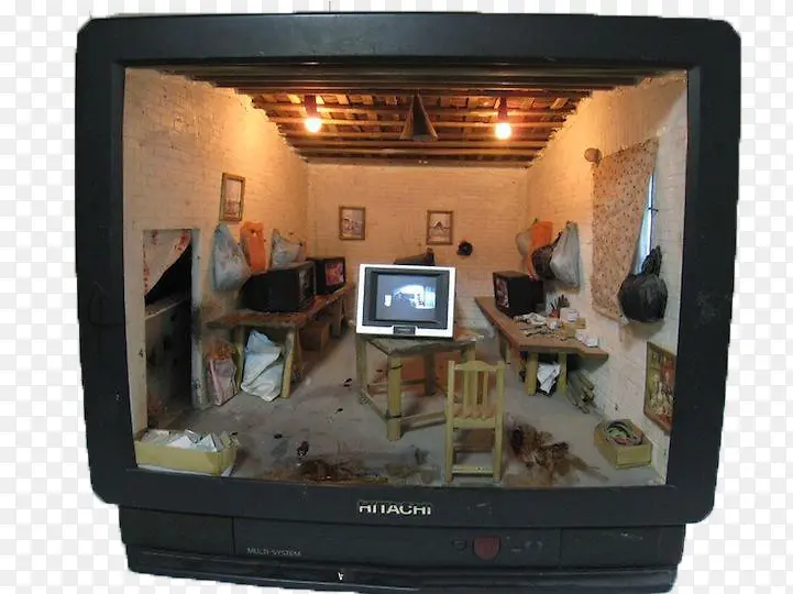 电视 废旧 老式