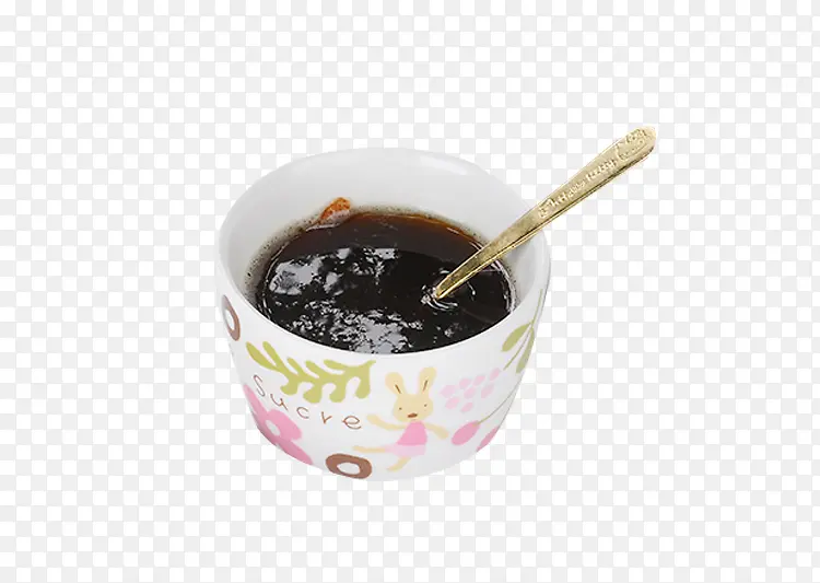 浓稠姜汁红糖茶素材