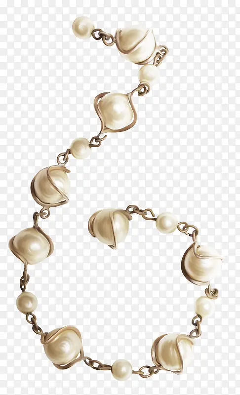 卡通珍珠素材珠宝元素 白色珍珠