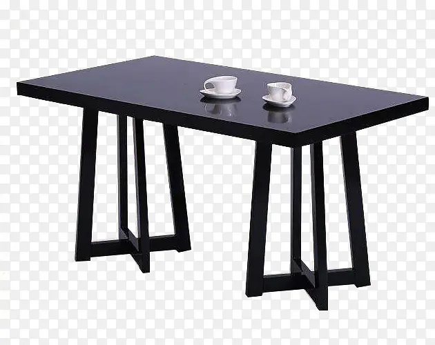 黑色实木桌