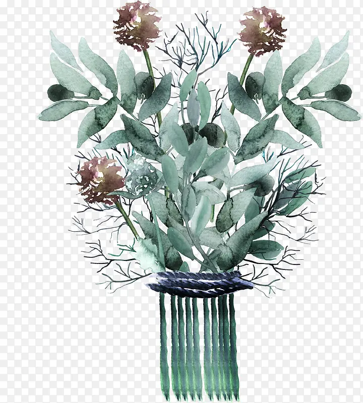 手绘花卉装饰PNG图片素材下载_图片编号8079125-PNG素材网