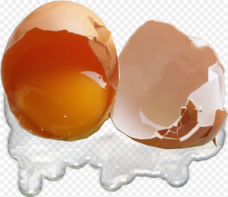 破裂的鸡蛋壳