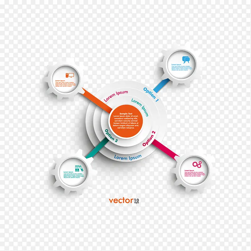 矢量创意ppt图标和信息图PNG图片素材下载_图片编号8082407-PNG素材网