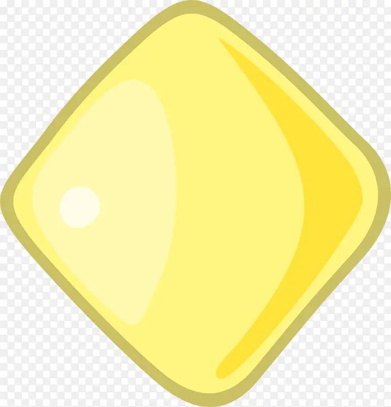 黄色卡通方块