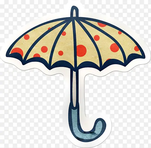 雨伞贴纸