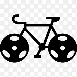 骑自行车Metro-Raster-Sport-icons