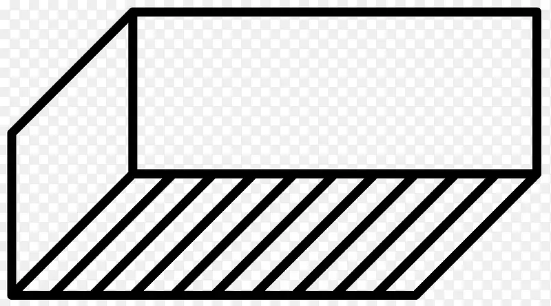 线条组成的四边形