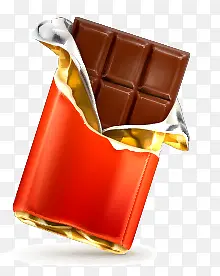 金色包装的巧克力矢量素材免费下
