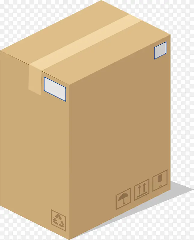 软件包装盒矢量卡纸瓦楞纸包装盒