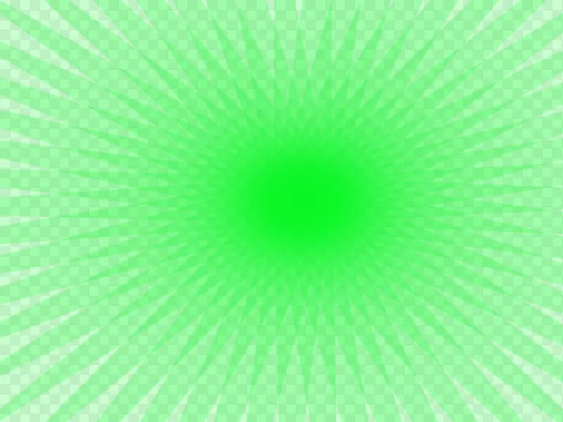 绿色放射线条
