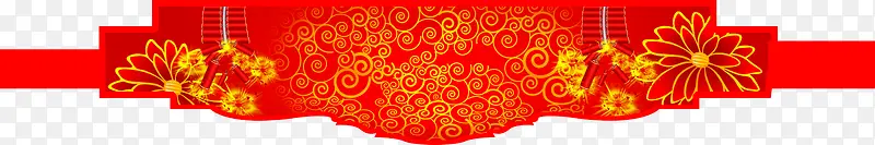 中秋节中国大红色拱门