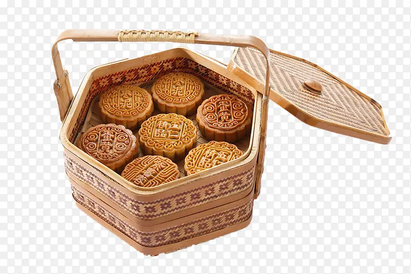传统古典中秋节月饼包装盒设计
