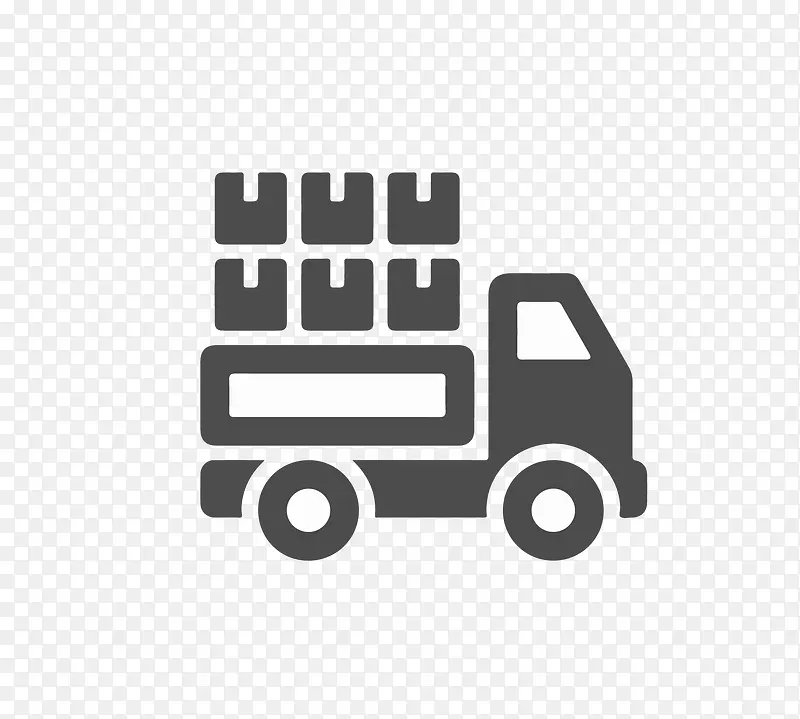 货物卡车素材图标