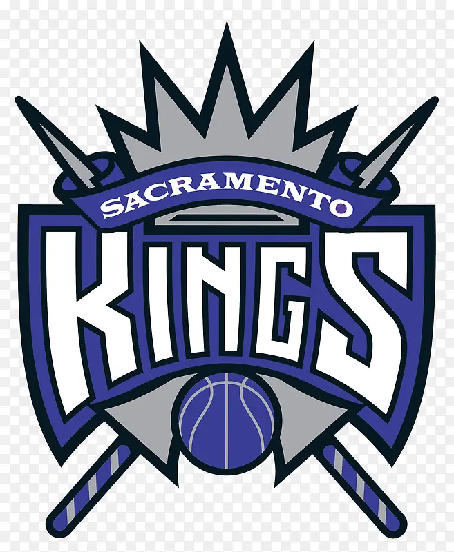NBA萨卡拉门托国王队logo设计