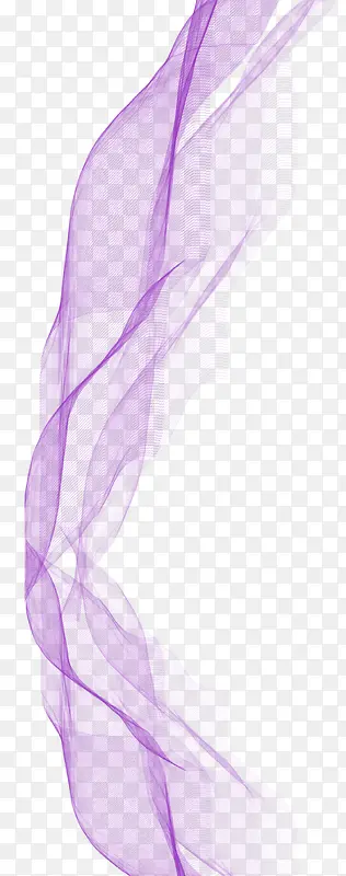 紫色的飘带