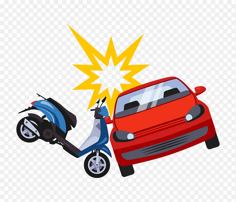 电动车与汽车交通事故