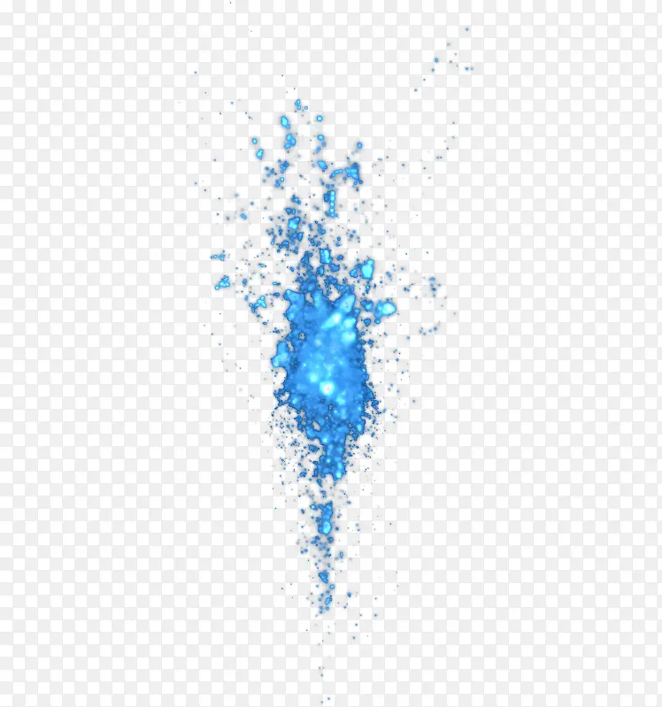 蓝色魔法动态光效PNG图片