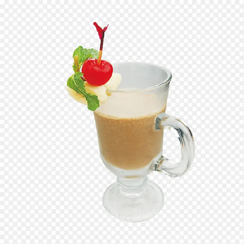 咖啡色奶茶图形