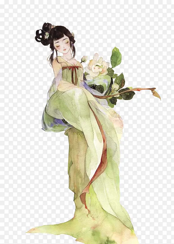 侍女图PNG图片素材下载_图片编号8100887-PNG素材网