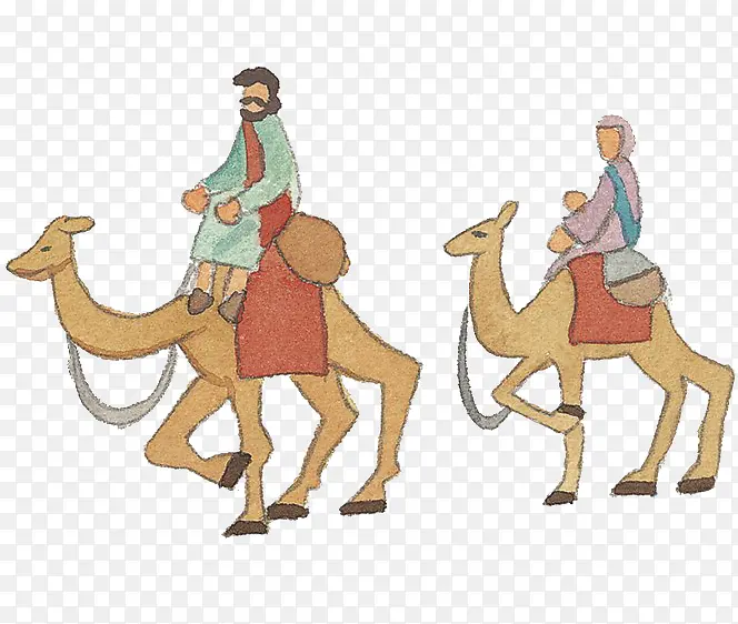 骑骆驼的人