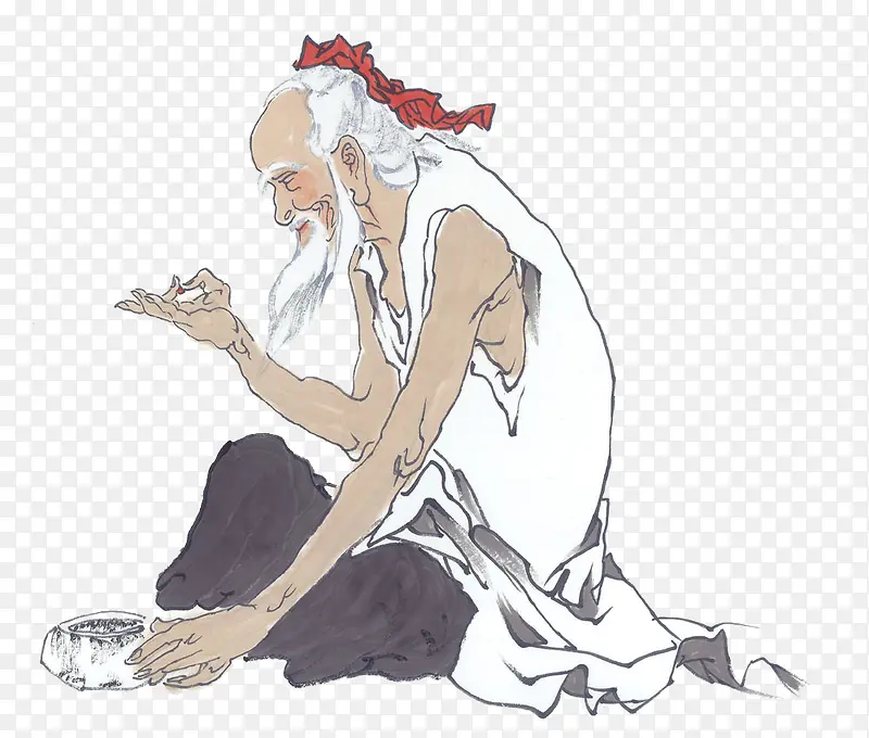 卡通老翁PNG图片素材下载_图片编号8103465-PNG素材网 