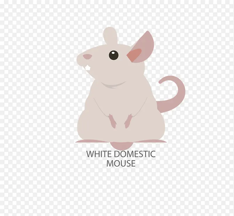 可爱老鼠图标简图