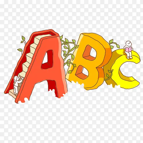 ABC艺术字PNG图片素材下载_图片编号8109619-PNG素材网