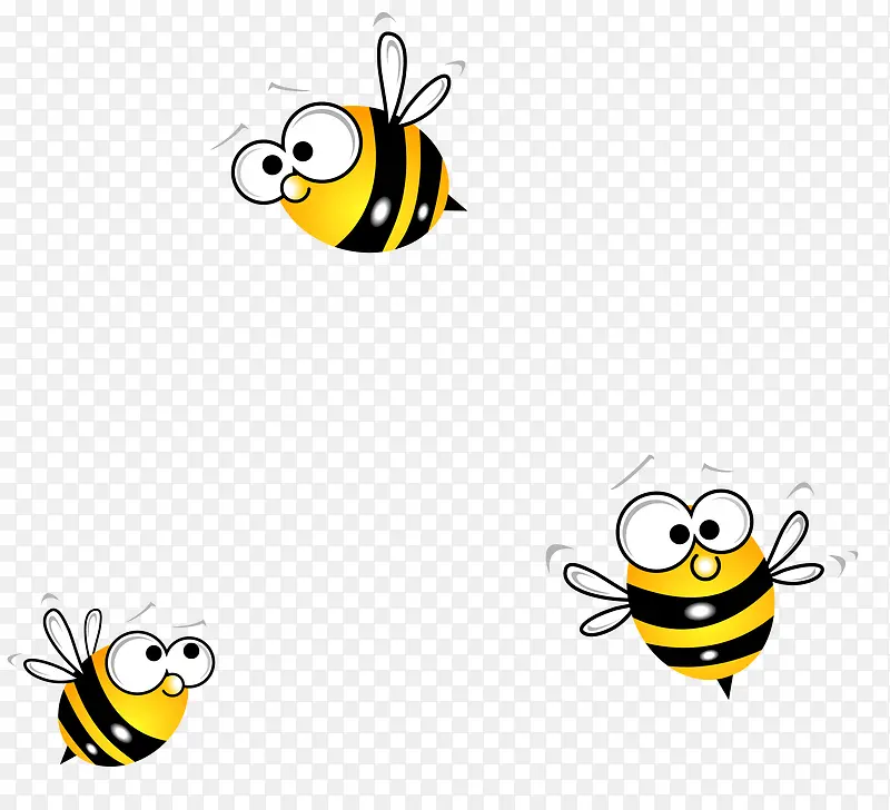 采蜂蜜的蜜蜂矢量素材