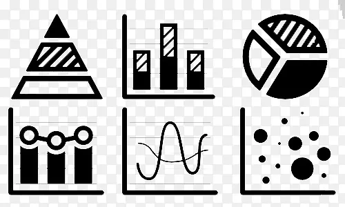 各类数据图标
