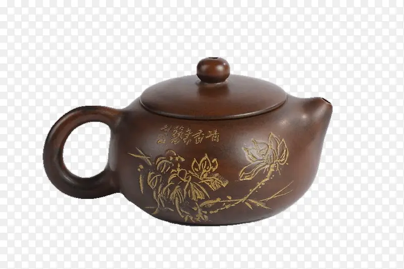 中国风紫砂茶壶一壶茶免扣
