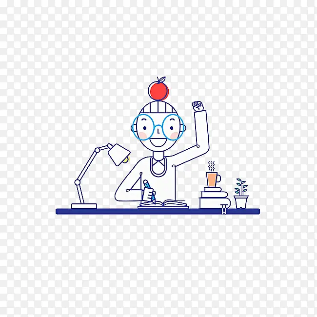 学习的儿童