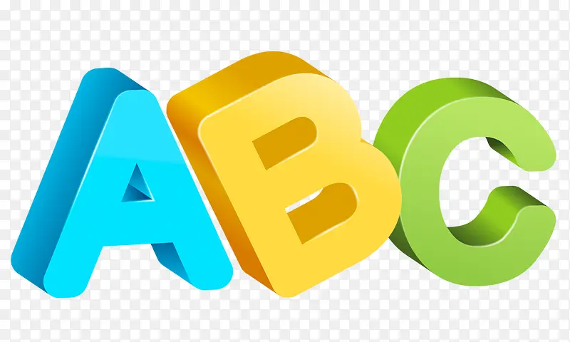 ABC英文字母立体PNG图片素材下载_图片编号8117011-PNG素材网