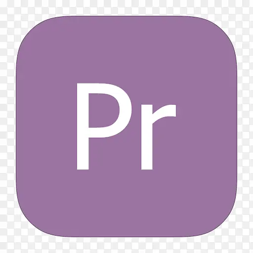 Adobe Premiere MetroUI应用图标