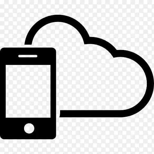 智能手机的云图标