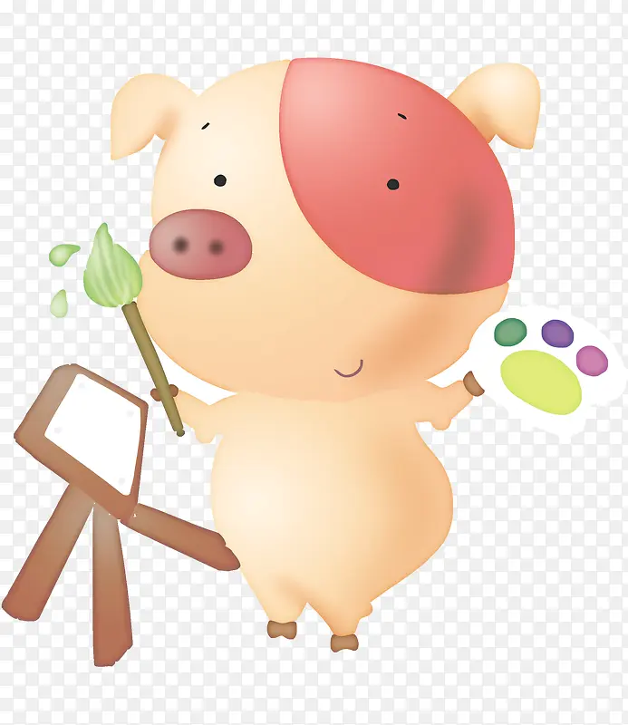 画画的小猪