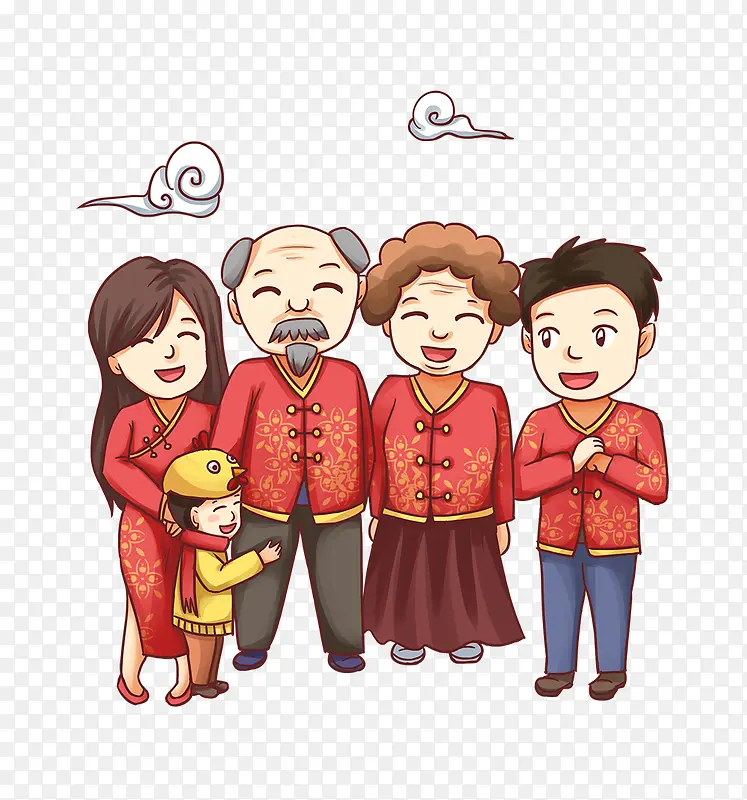 卡通合家欢PNG图片素材下载_图片编号8125798-PNG素材网